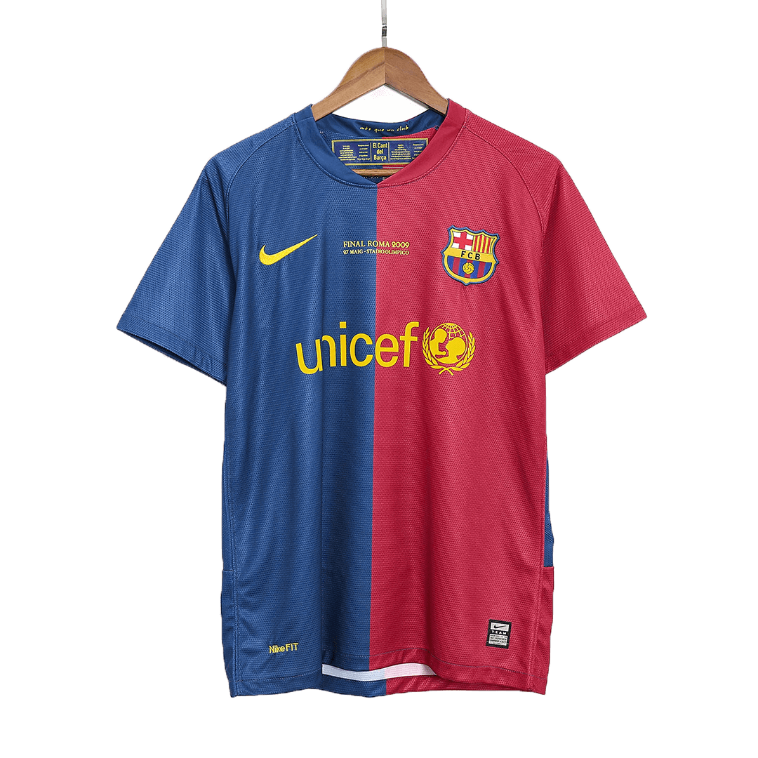 Retro 2008/09 Barcelona Hazai Foci Mez - UCL Döntő