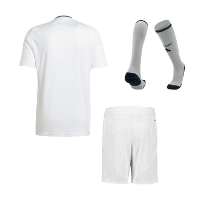 Men's Real Madrid Home Football Shirt Kit (Shirt+Shorts+Socks) 2024/25 Football Kit UK