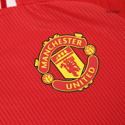 Authentic Manchester United Hazai Foci Mez Szett (Mez+Sort) 2024/25