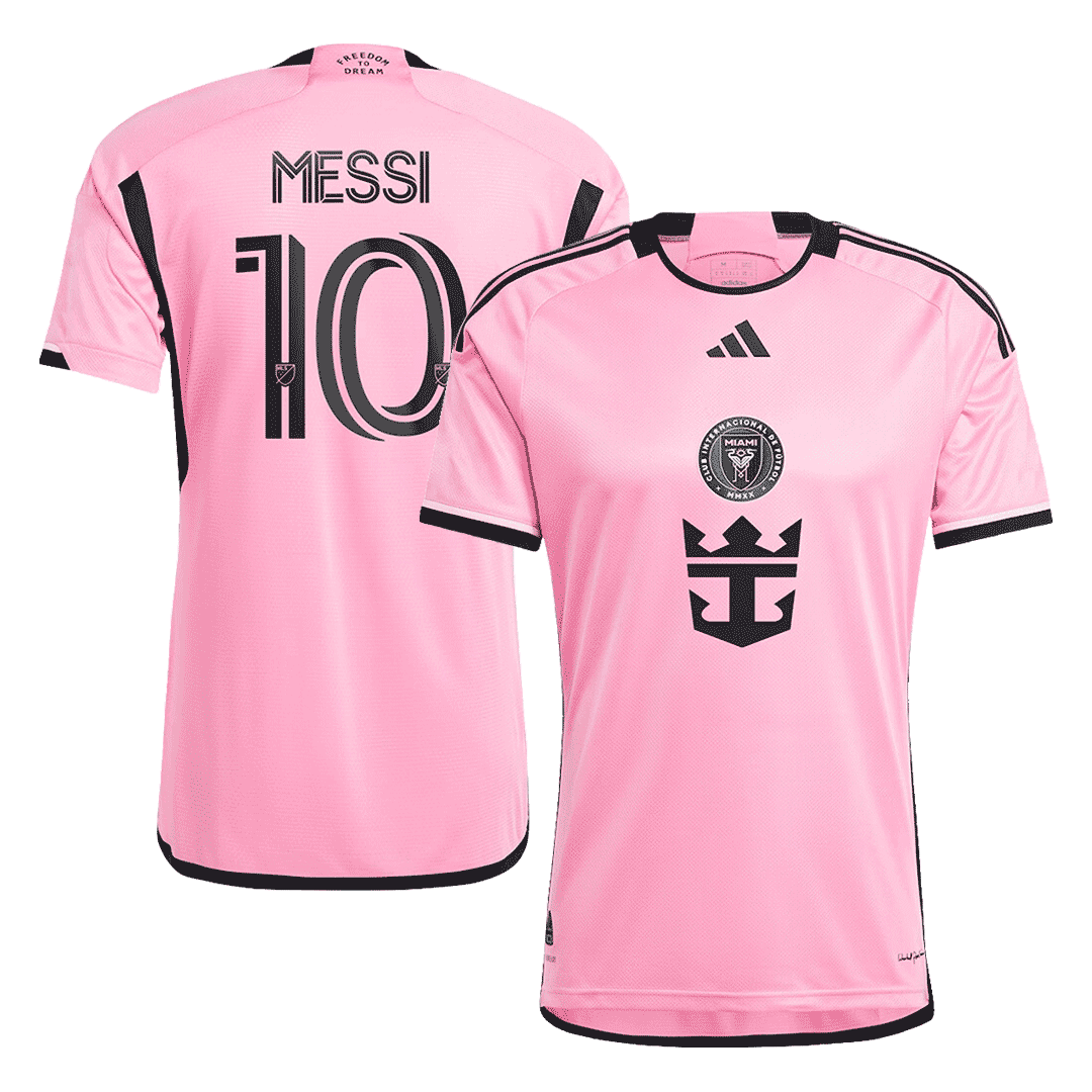 MESSI #10 Inter Miami CF Otthoni Hiteles Futball Meze 2024