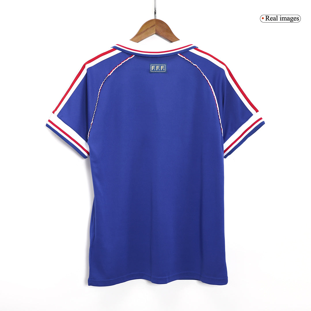 Retro France World Cup Home Jersey 1998 By Adidas 