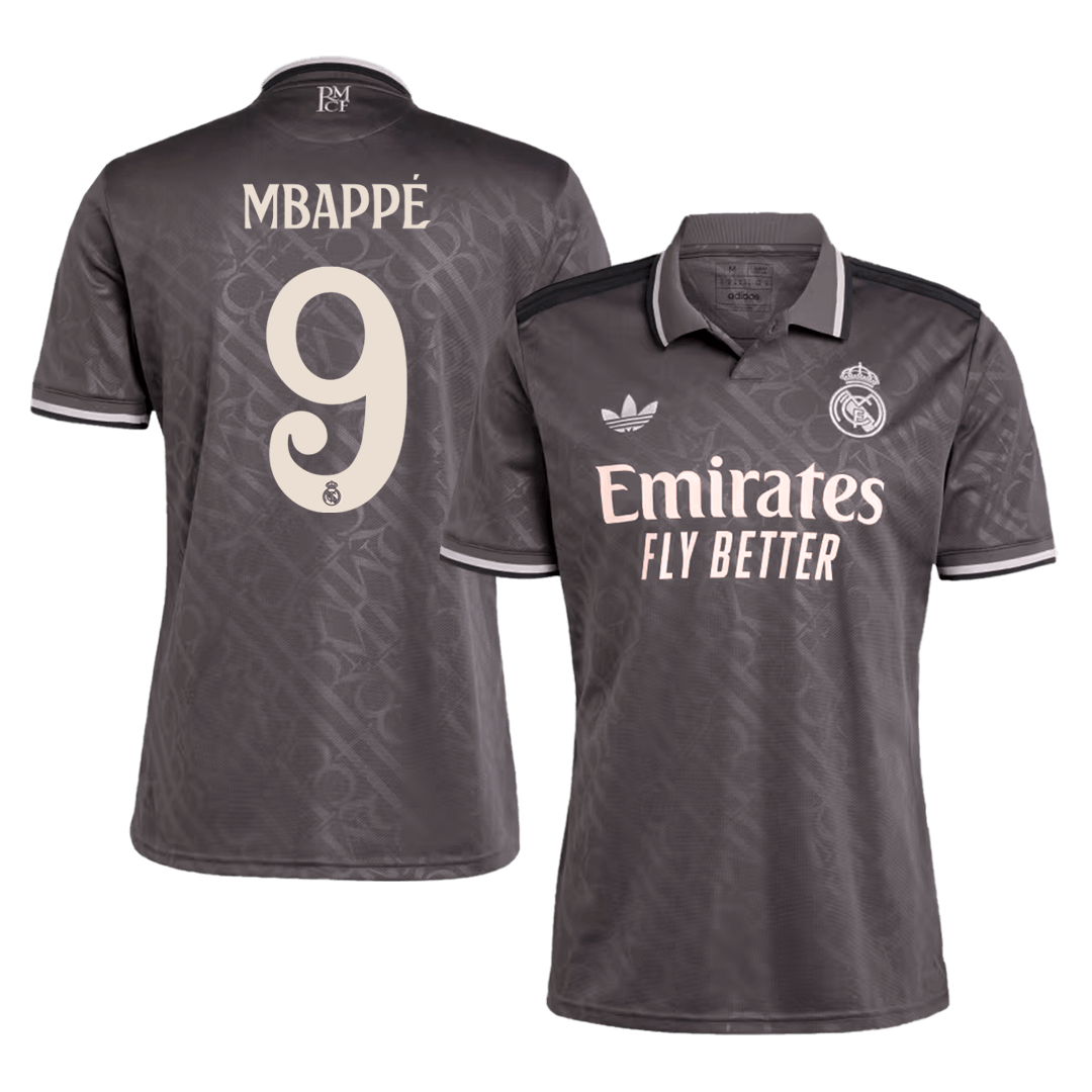 Mbappé  #9 Real Madrid Harmadik Idegenbeli Foci Mez 2024/25