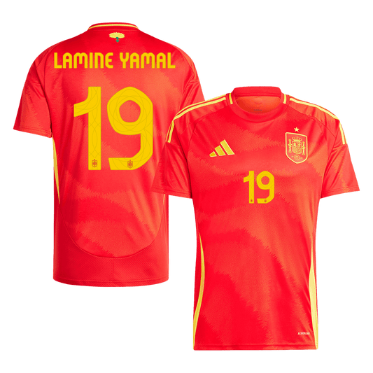 LAMINE YAMAL #19 Spanyol Hazai Foci Mez Euro 2024