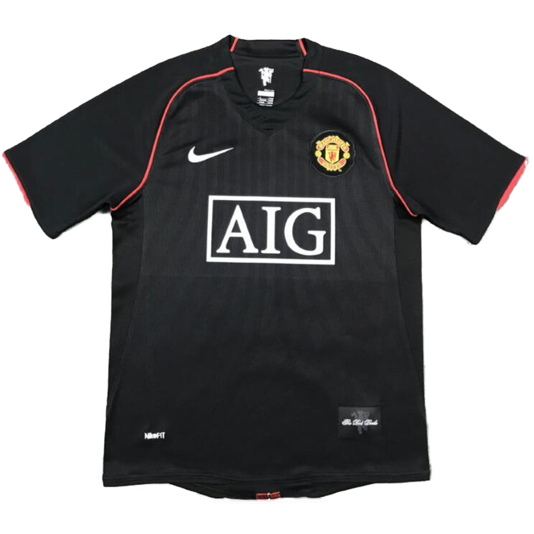 Retro 2007/08 Manchester United Idegenbeli Foci Mez