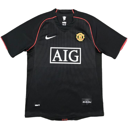 Retro 2007/08 Manchester United Idegenbeli Foci Mez