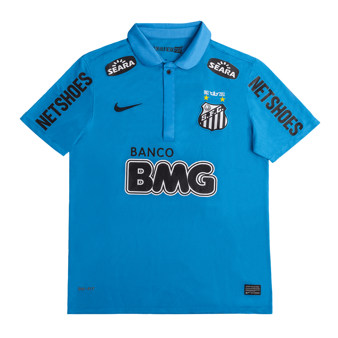 Vintage Foci Mez NEYMAR JR #11 Santos FC Harmadik Idegenbeli 2012