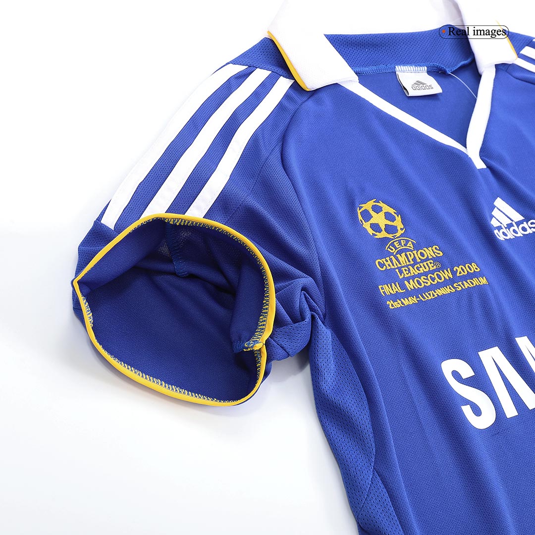 Retro 2008 Chelsea UCL Döntő Hazai Foci Mez