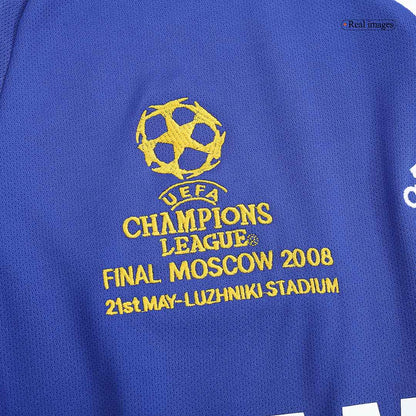 Retro 2008 Chelsea UCL Döntő Hazai Foci Mez