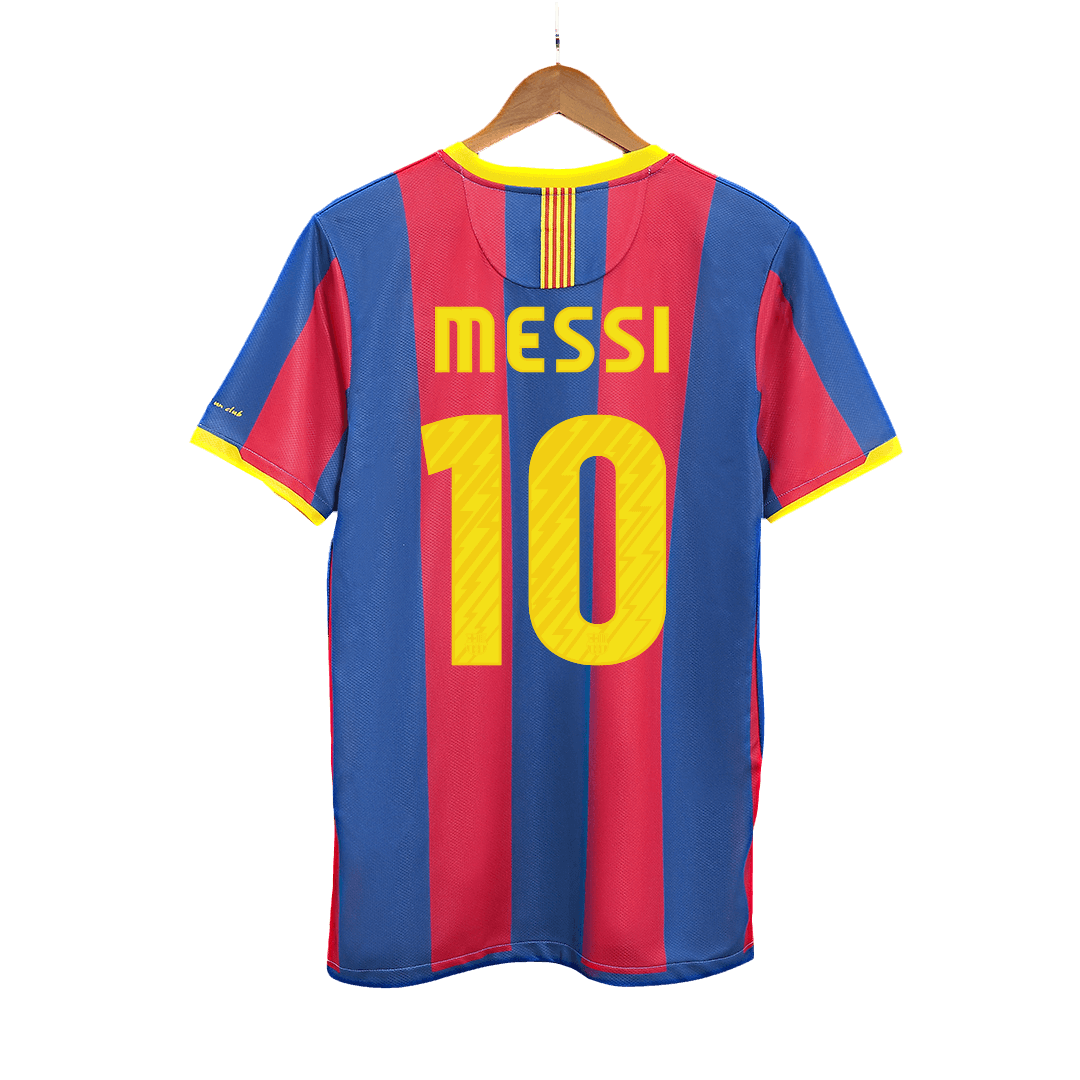 Vintage Focimez MESSI #10 Barcelona Hazai 2010/11