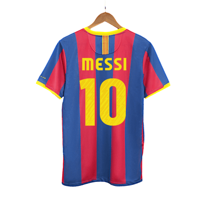 Vintage Focimez MESSI #10 Barcelona Hazai 2010/11