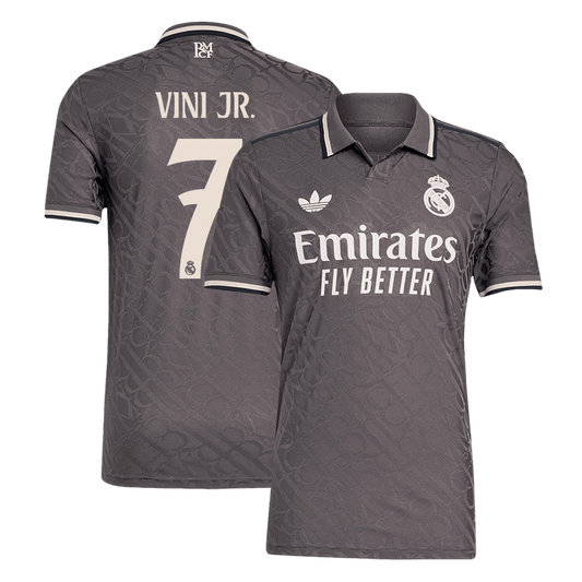 VINI JR. #7 Real Madrid Harmadik Idegen Eredeti Focimez 2024/25