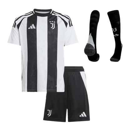 Gyermek Juventus Hazai Focimez Készlet (Mez+Sort+Zokni) 2024/25