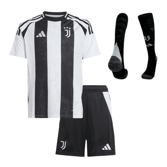 Gyermek Juventus Hazai Focimez Készlet (Mez+Sort+Zokni) 2024/25