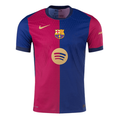 Hiteles Barcelona Hazai Foci Mez 2024/25 Spotify Logó Szöveg Nélkül