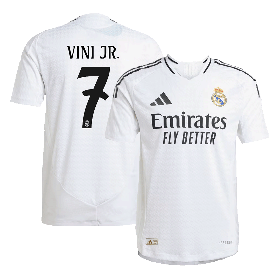 VINI JR. #7 Real Madrid Hazai Eredeti Focimez 2024/25