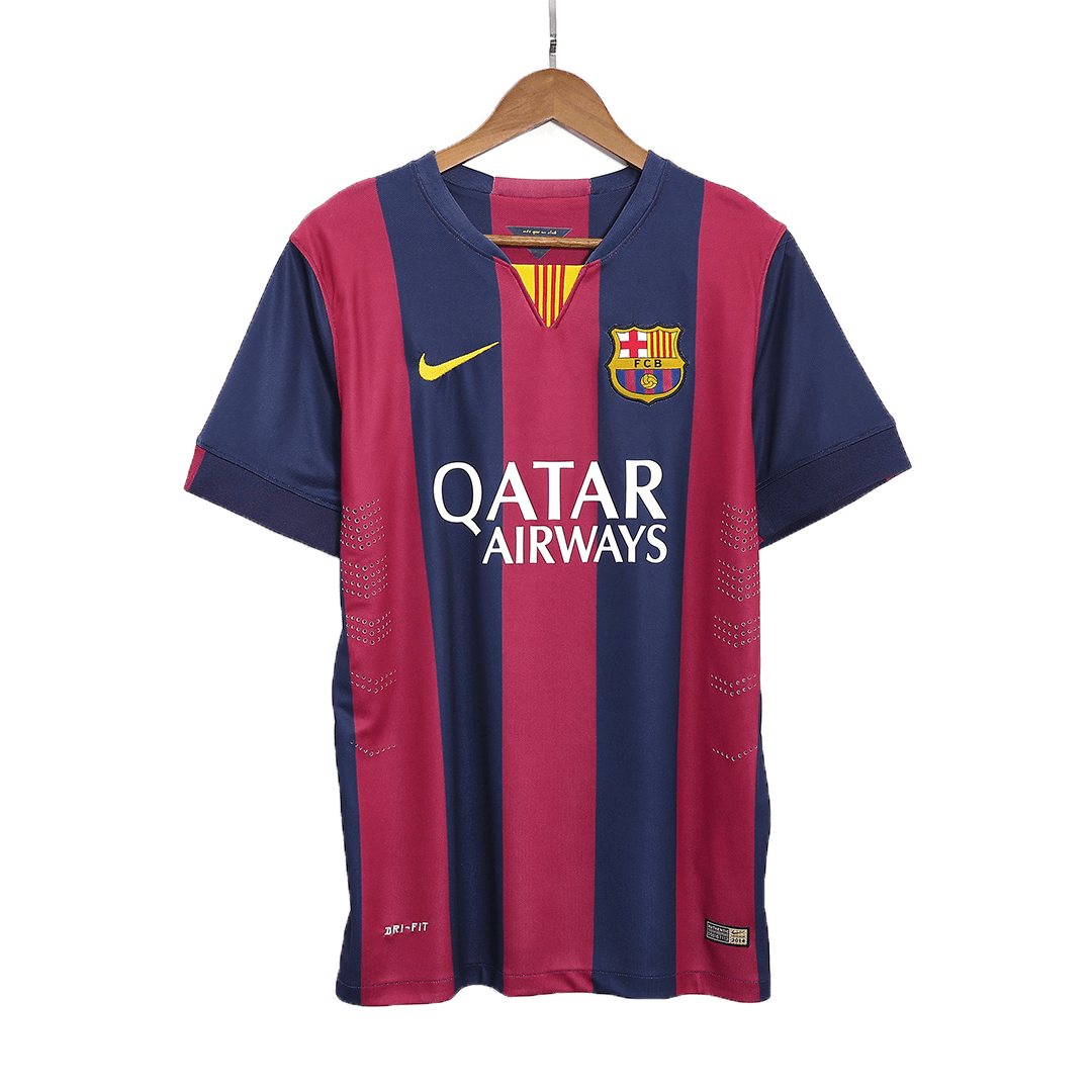 Vintage Foci Mez NEYMAR JR #11 Barcelona Hazai 2014/15