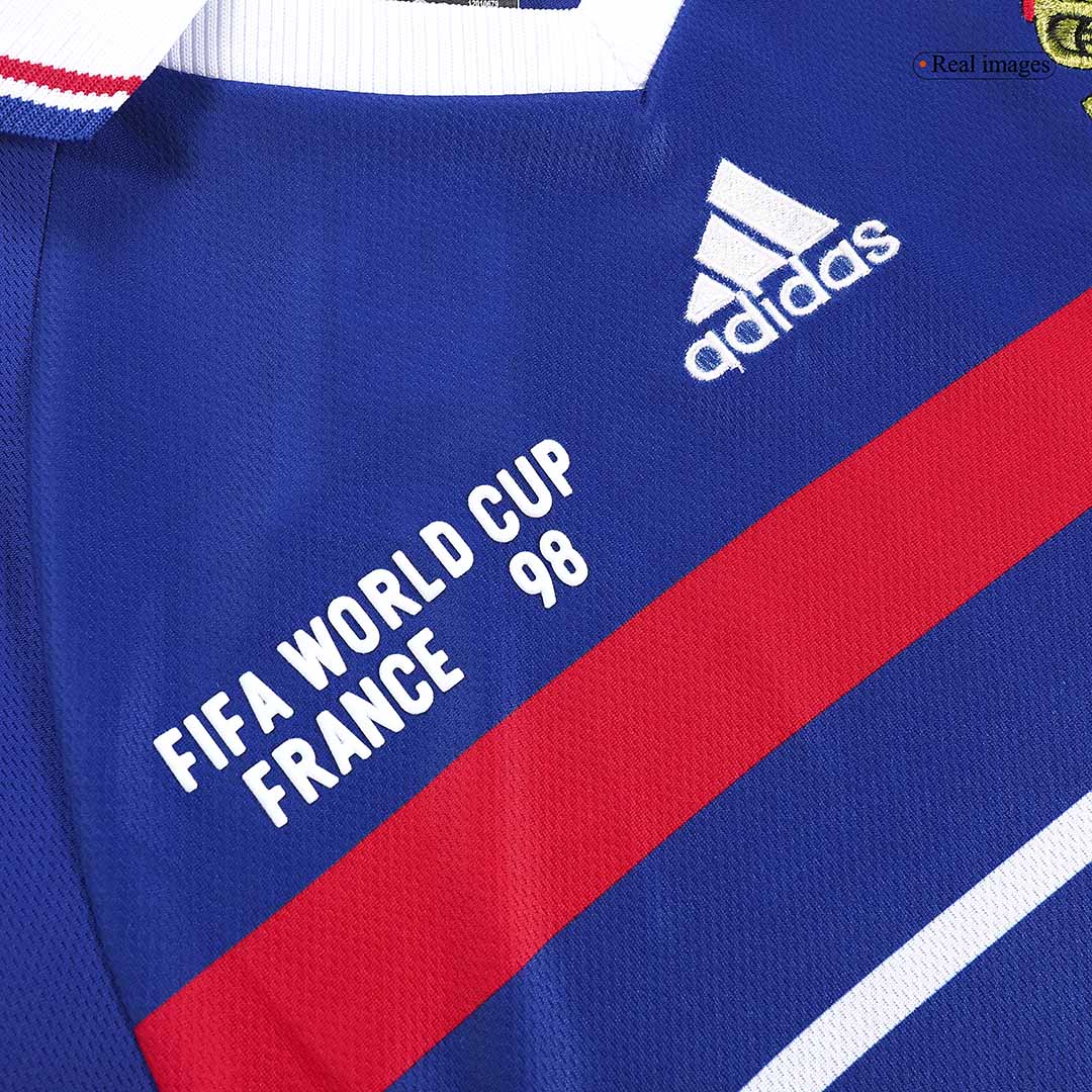 Retro France World Cup Home Jersey 1998 By Adidas 