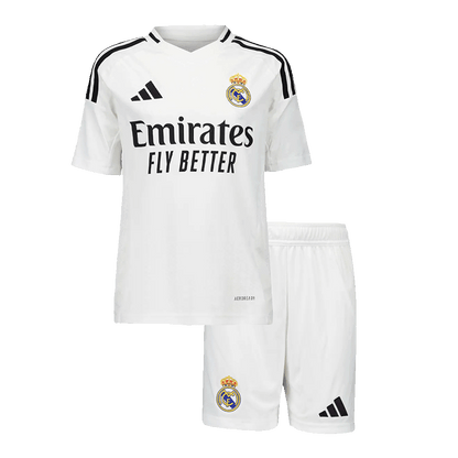 Gyerekek Real Madrid Hazai Foci Mez Készlet (Mez+Rövidnadrág) 2024/25