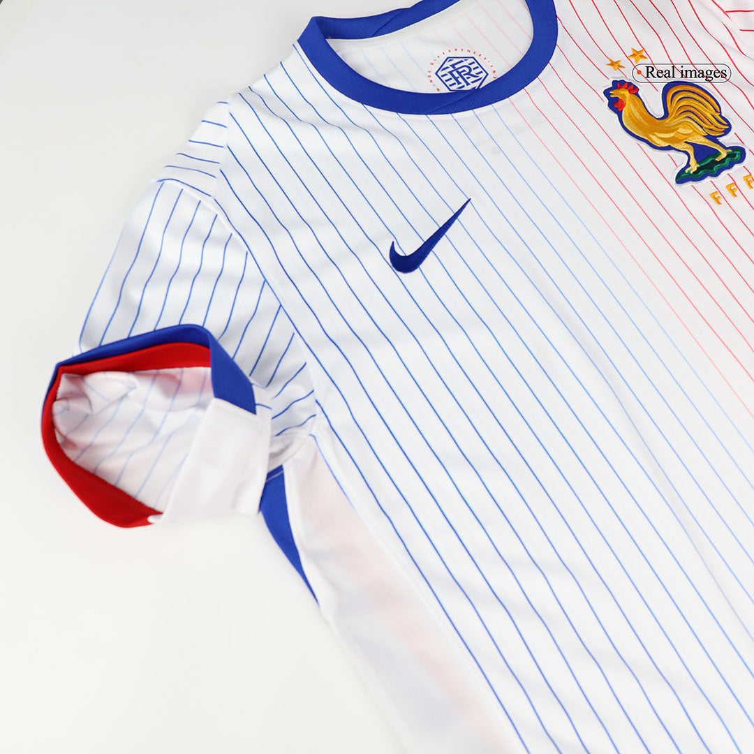 MBAPPE #10 France Away Authentic Soccer Jersey EURO 2024 