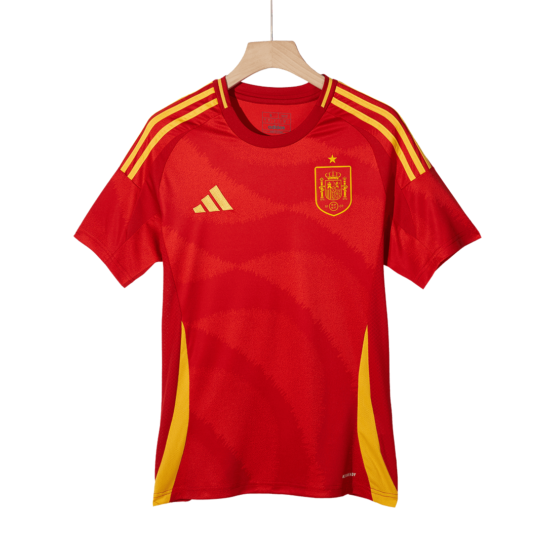 Spain Home Soccer Jersey Euro 2024 