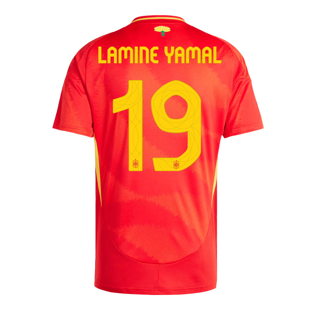 LAMINE YAMAL #19 Spanyol Hazai Foci Mez Euro 2024