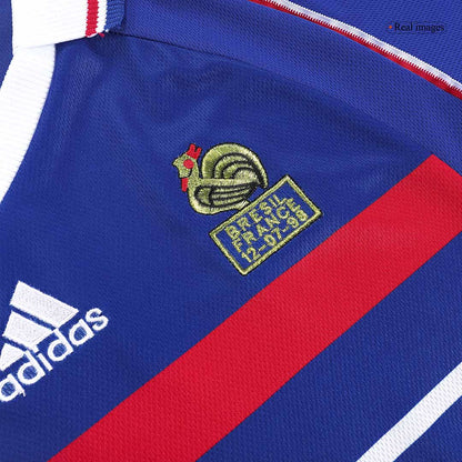 Retro France World Cup Home Jersey 1998 By Adidas 