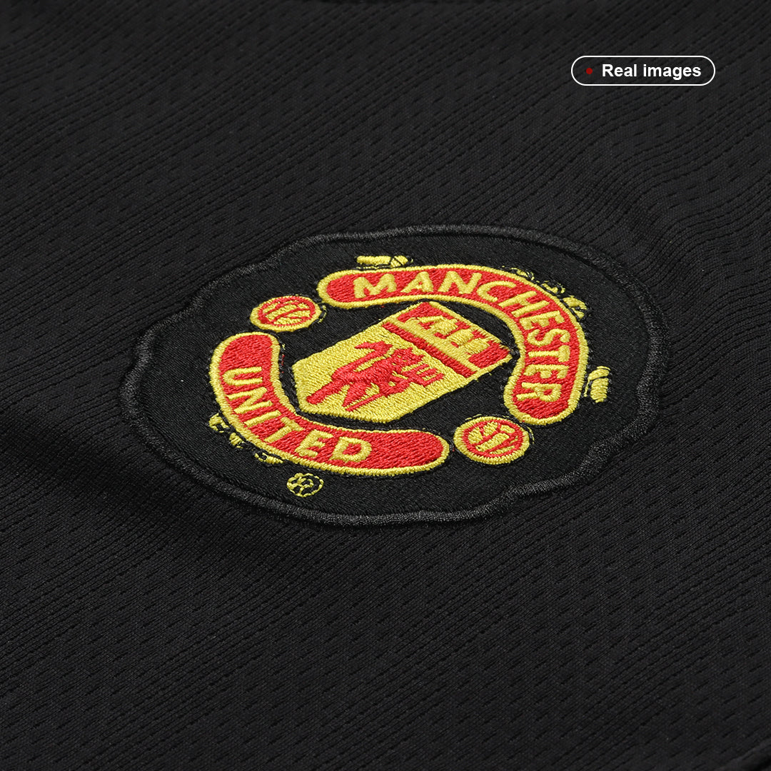 Retro 2007/08 Manchester United Idegenbeli Foci Mez