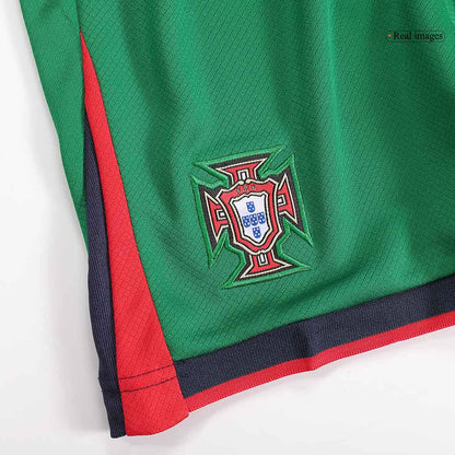 Gyerekeknek szóló Portugália hazai futballmez készlet (Mez+Nadrág) Euro 2024