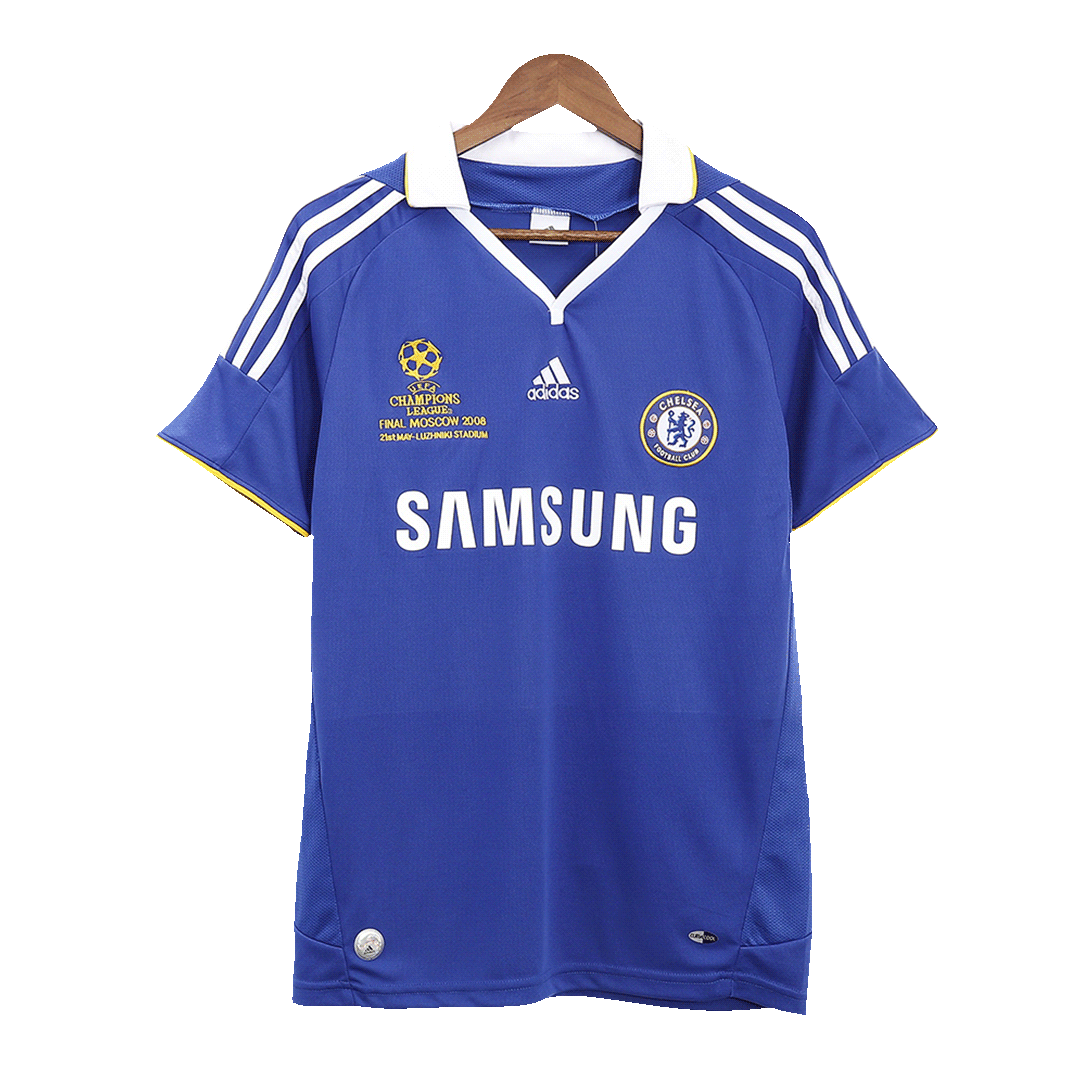 Retro 2008 Chelsea UCL Döntő Hazai Foci Mez