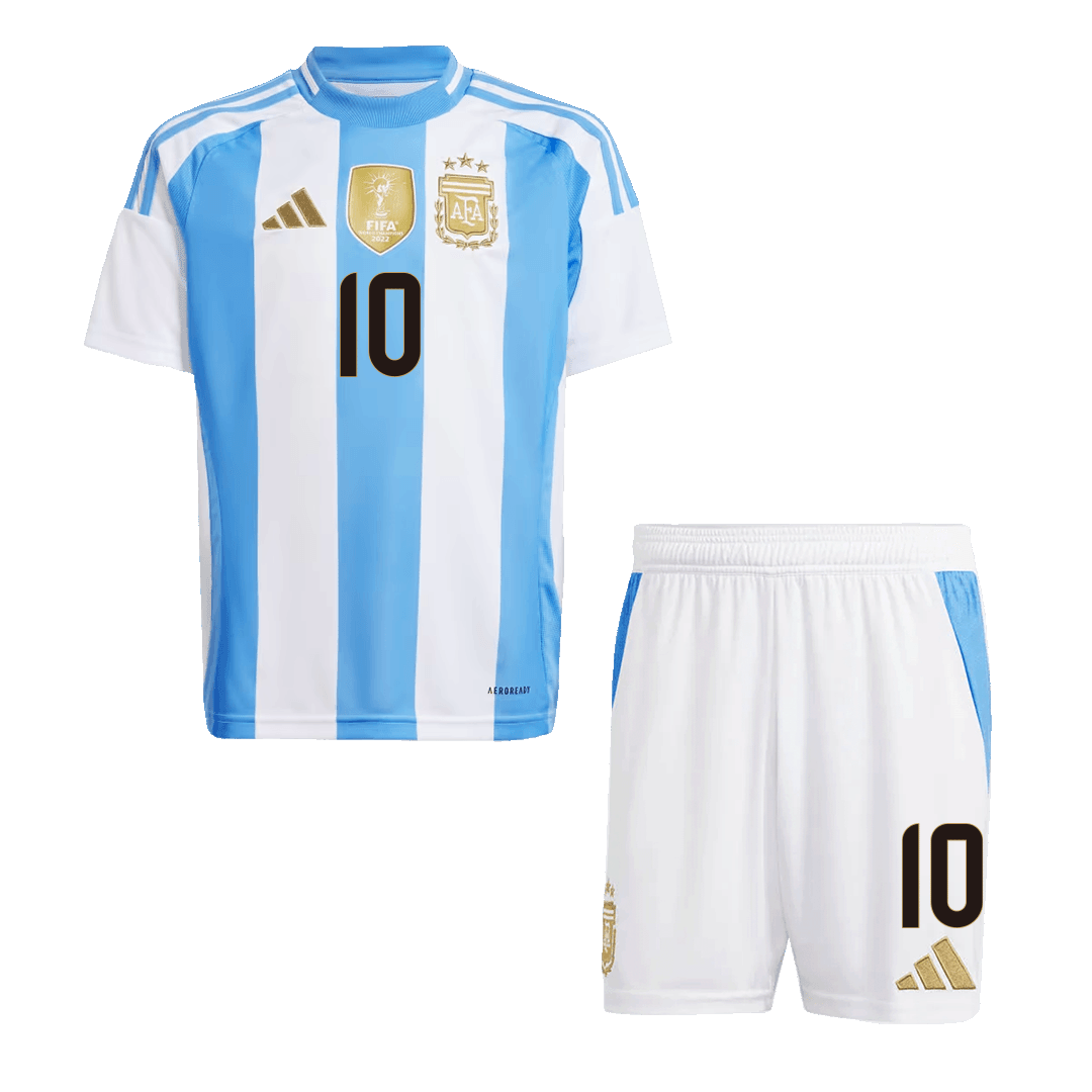 MESSI #10 Argentína Hazai Gyerek Focimez Készlet 2024