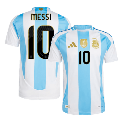 MESSI #10 Argentina Home Authentic Soccer Jersey 2024 