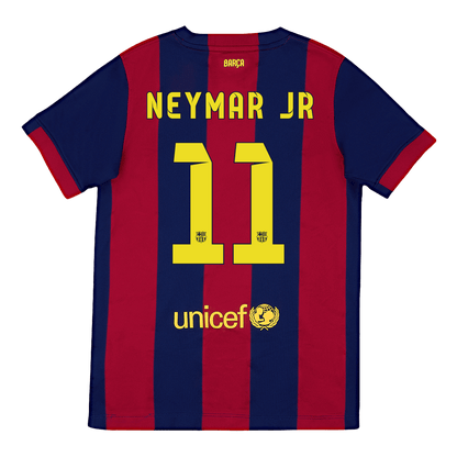 Vintage Foci Mez NEYMAR JR #11 Barcelona Hazai 2014/15