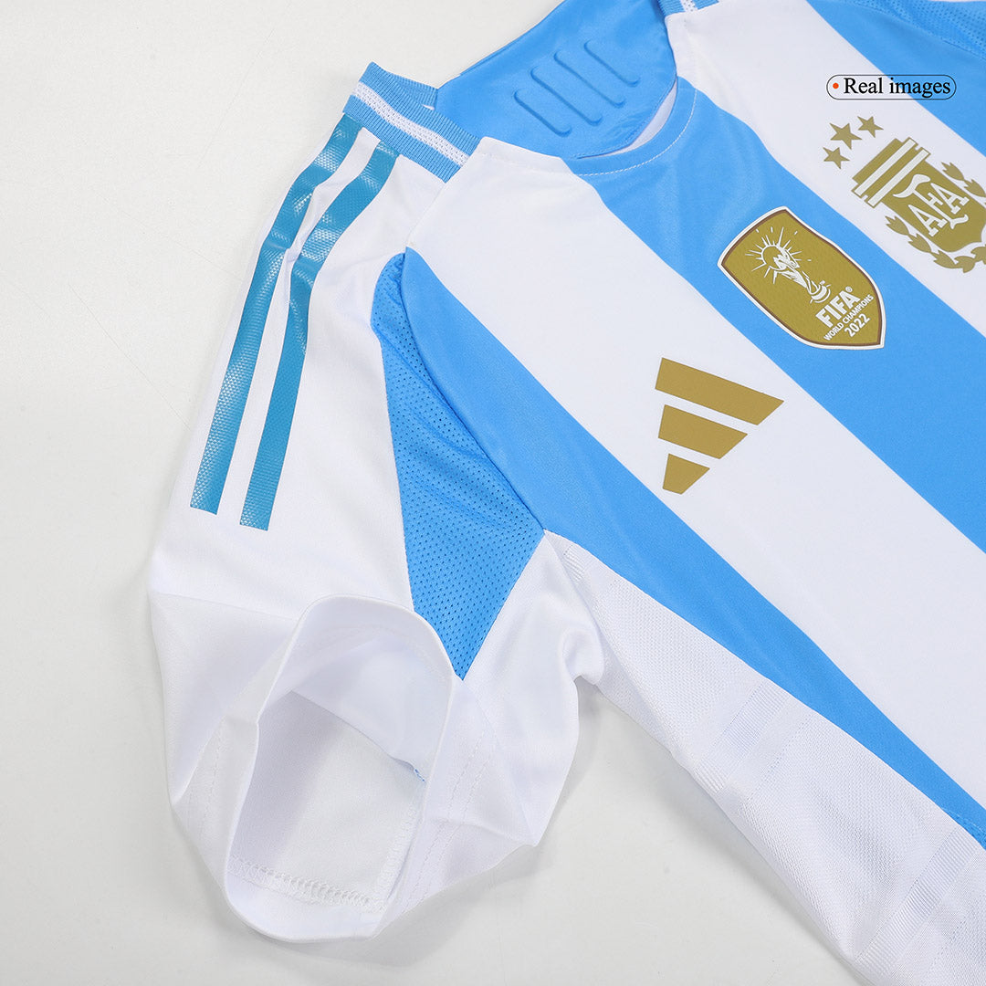 MESSI #10 Argentina Home Authentic Soccer Jersey 2024 