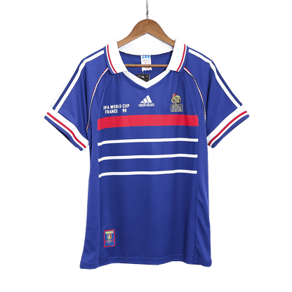 Retro France World Cup Home Jersey 1998 By Adidas 