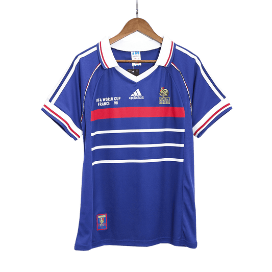 Retro France World Cup Home Jersey 1998 By Adidas 