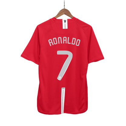 Vintage Foci Mez RONALDO #7 Manchester United Hazai 2007/08 - UCL Döntő