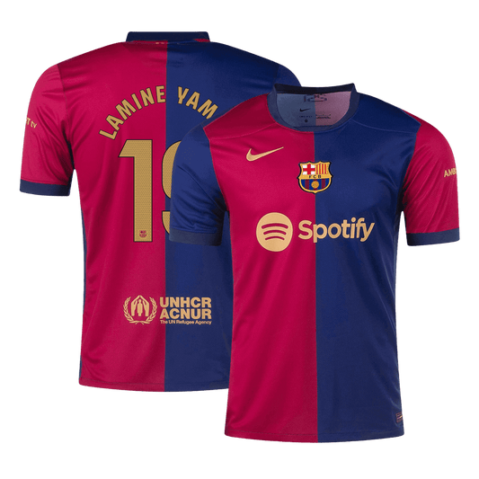 LAMINE YAMAL #19 Barcelona Hazai Foci Mez 2024/25