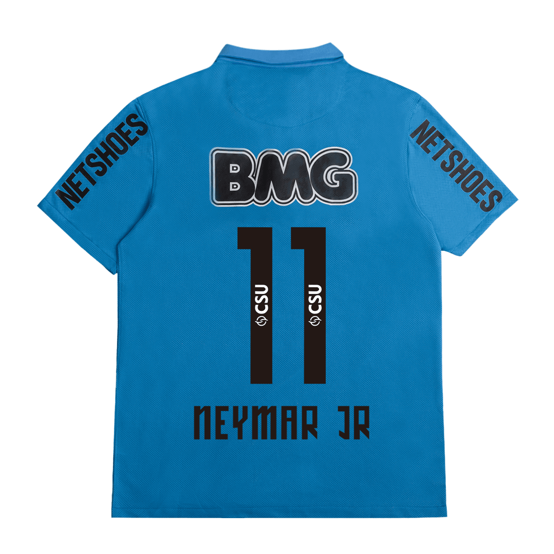 Vintage Foci Mez NEYMAR JR #11 Santos FC Harmadik Idegenbeli 2012