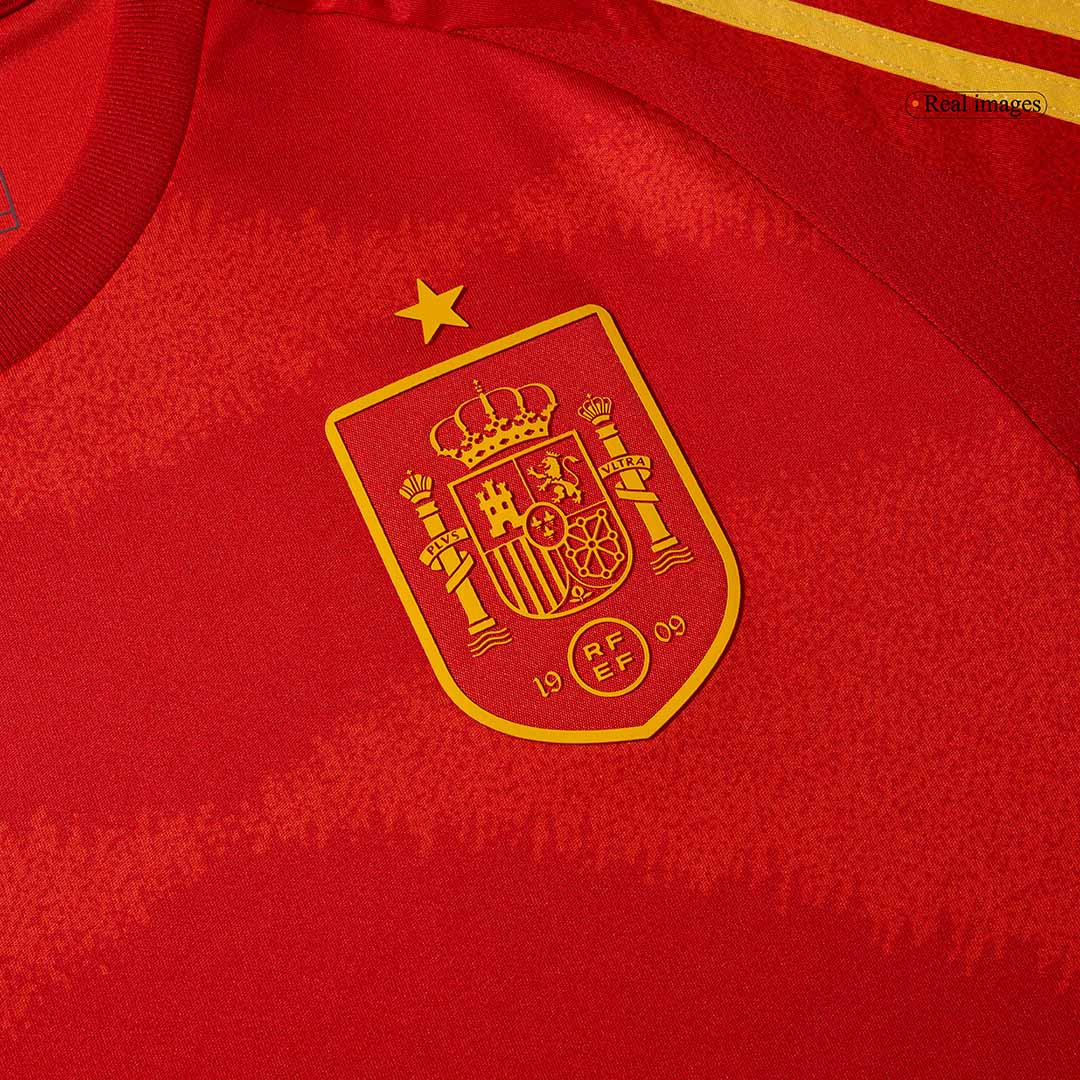 Spain Home Soccer Jersey Euro 2024 