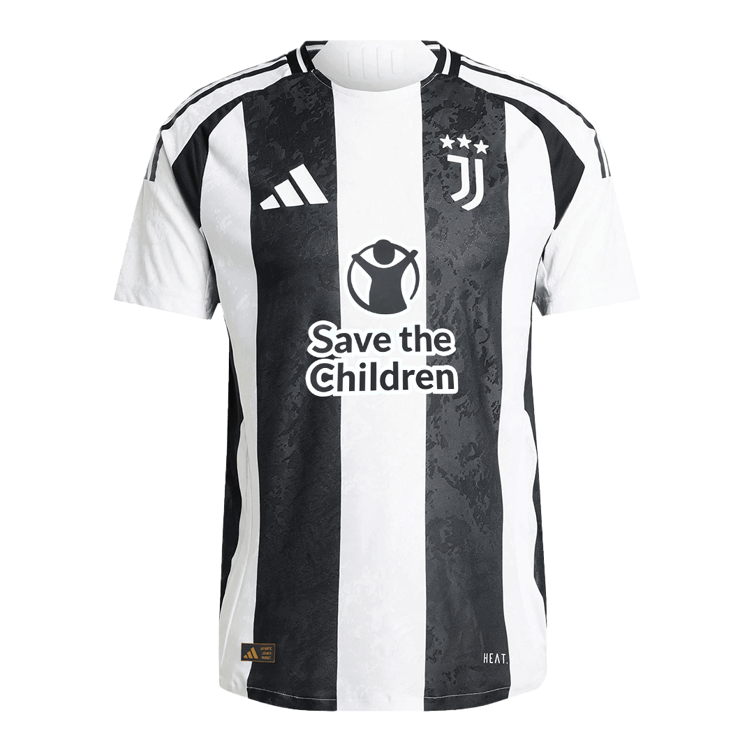 Eredeti Juventus Hazai Labdarúgó Mez 2024/25 - Save The Children Szponzor