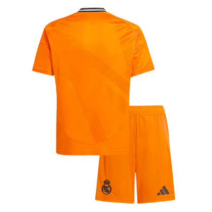 Kid's Real Madrid Away Football Shirt Kit (Shirt+Shorts) 2024/25 Football Kit UK