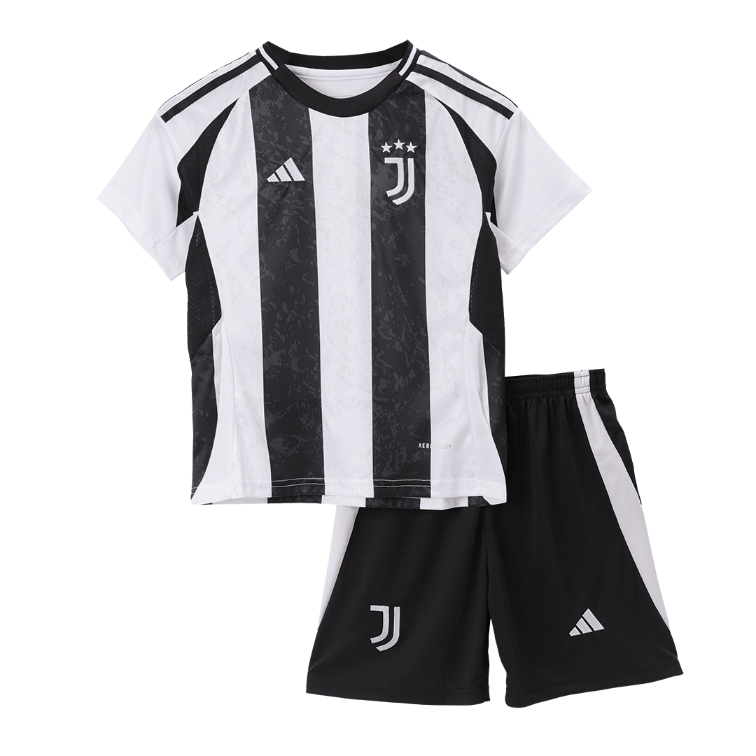 Gyermek Juventus Hazai Focimez Készlet (Mez+Sort+Zokni) 2024/25