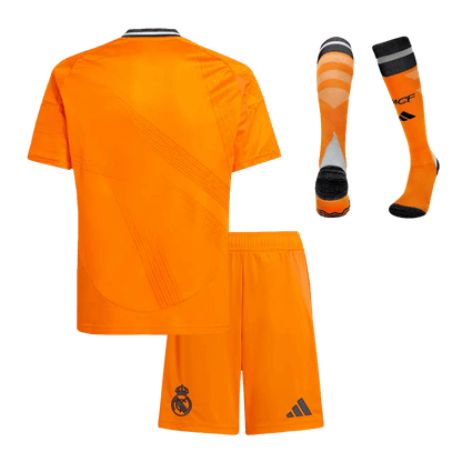 Kid's Real Madrid Away Football Shirt Kit (Shirt+Shorts+Socks) 2024/25 Football Kit UK