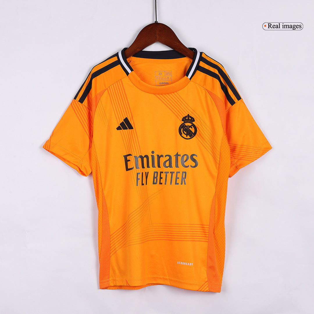 Kid's Real Madrid Away Football Shirt Kit (Shirt+Shorts+Socks) 2024/25 Football Kit UK