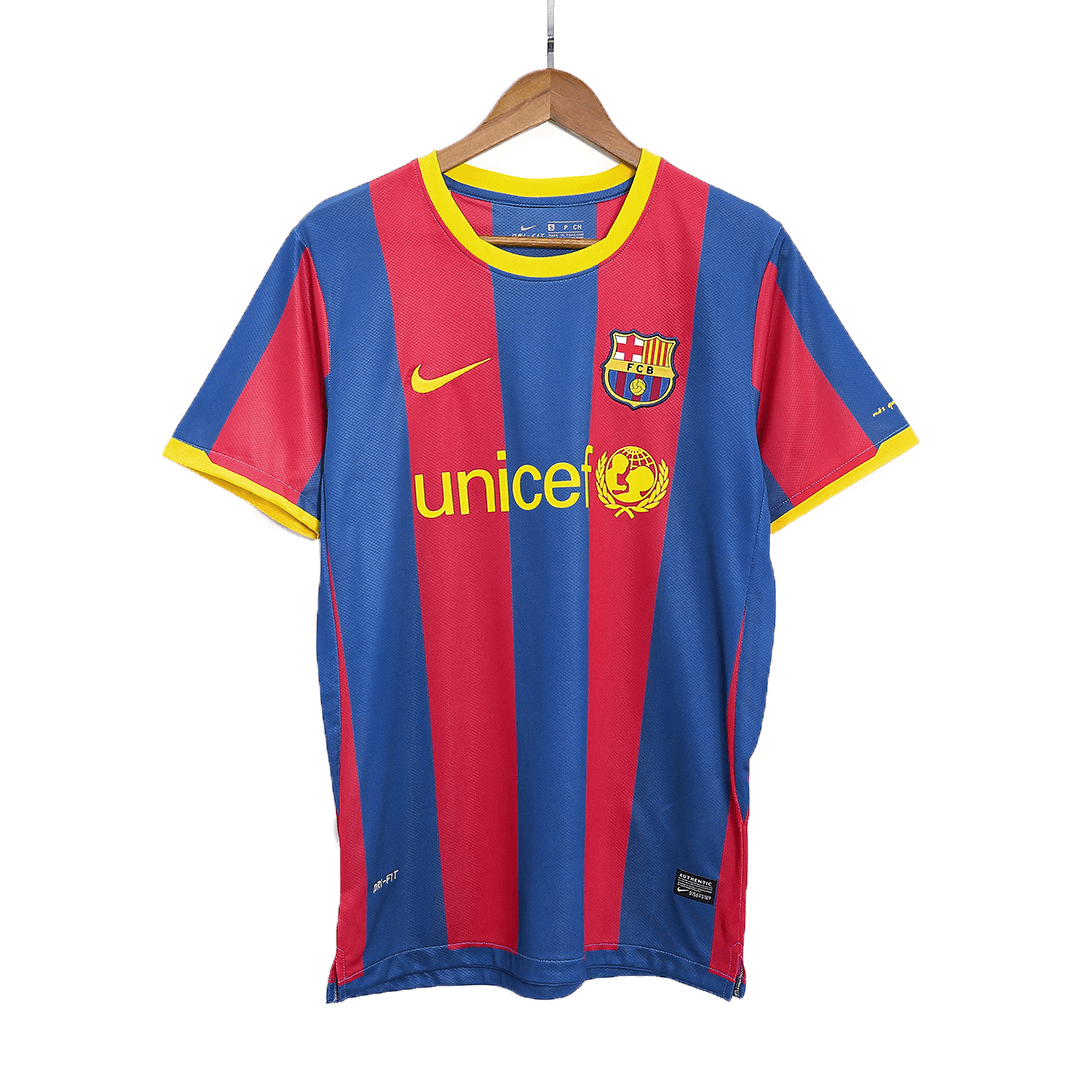 Vintage Focimez MESSI #10 Barcelona Hazai 2010/11